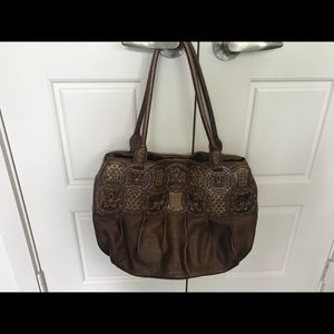 Bronze Leather Brighton purse